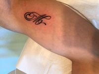 シンプルな深いtattooな時間　K様より