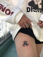 安室ちゃんのロゴtattoo松坂からO様