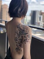 S様より☆植物tattoo