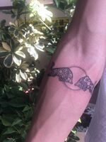 メヘンディ風腕tattoo☆リピT君