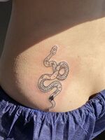 お洒落なヘビ☆18才tattooデビュー！