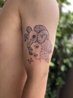 牡羊座の乙女tattoo