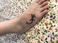 トカゲtattoo☆