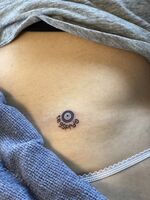 今日入れて頂いたtattooをお守りにして 頑張ります。