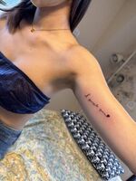 こころ軽やか♪レタリングtattoo